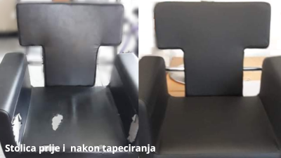 APP-Stolica prije i nakon tapeciranja